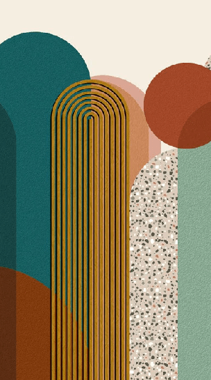 Papier peint Art pop déco graphique tendance