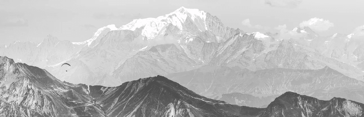Tapete Badezimmer Berg Himmel des Aravis - Muralconcept