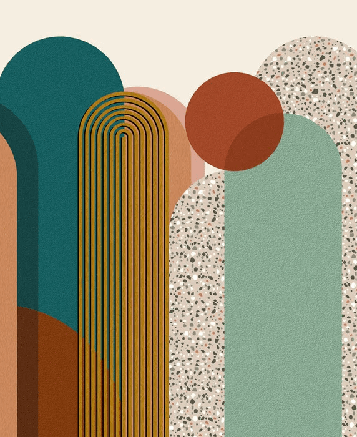 Papier peint Art pop déco graphique tendance - Muralconcept