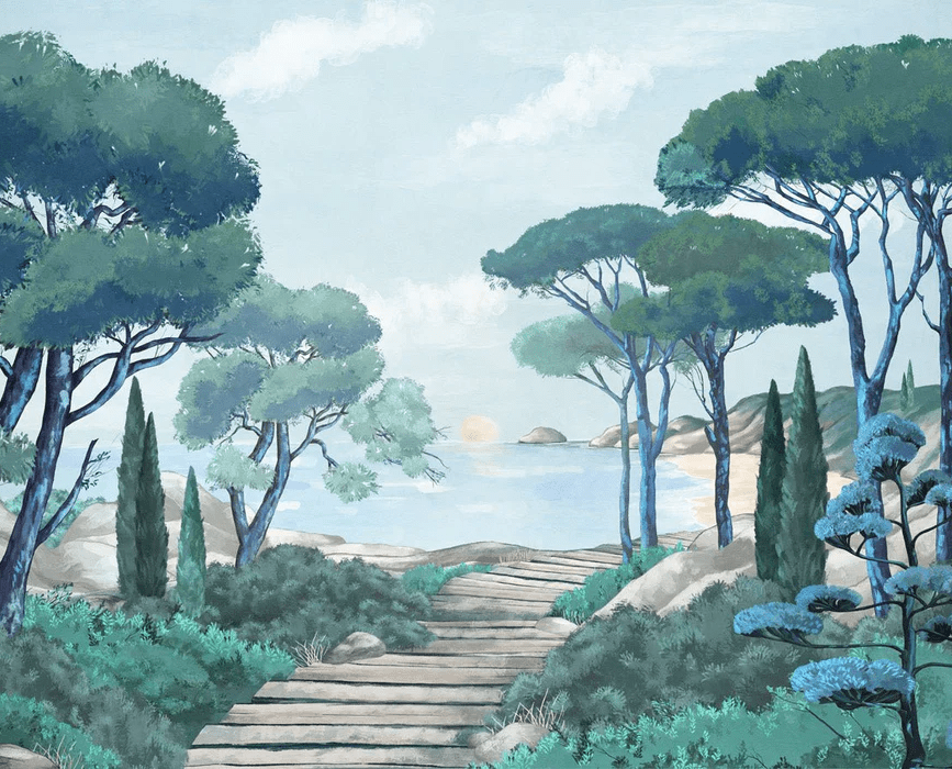 Wallpaper stroll through the calanques