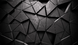 Papier peint 3D Black Perspective