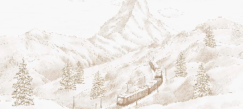 Papier peint panoramique Mont Cervin sépia, XXL, tendance