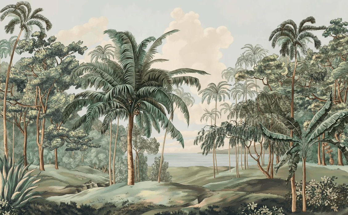 Papier peint paysage Célèbes, XXL, tendance