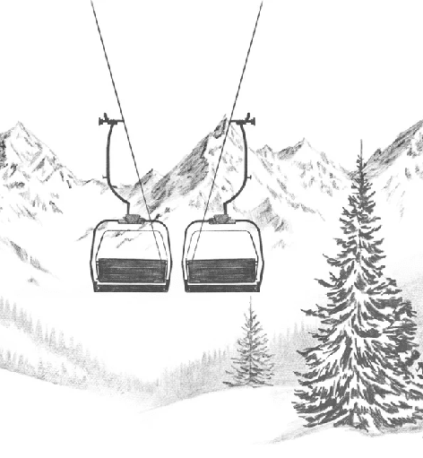 Papier peint immersion Alpine - Muralconcept