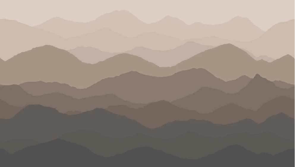 Papier peint panoramique dunes terracotta - Muralconcept