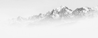 Tapete Nebliger Morgen Mont Blanc - Muralconcept