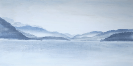 Papier peint Annecy | Les Bleus du Lac®, XXL, tendance