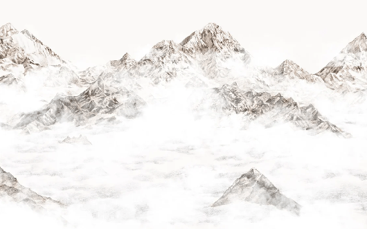Papier peint Mont Everest, XXL, tendance