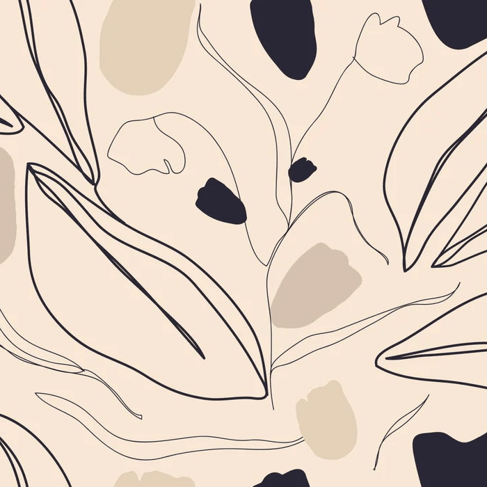 Papier peint design épuré nude - Muralconcept