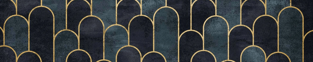 Papier peint dark blue chic - Muralconcept