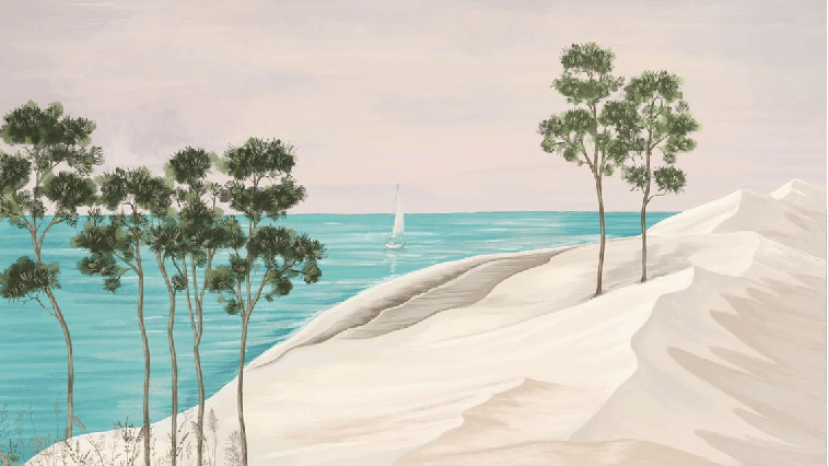 Papier peint panoramique – Dune du Pilat - Muralconcept