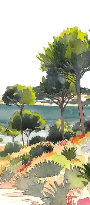 Papier peint panoramique air estival, XXL, tendance