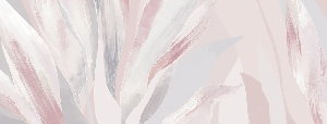 Papier peint étoffe florale rose poudré, XXL, tendance