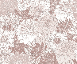 Papier peint fleur Dahlia - Muralconcept