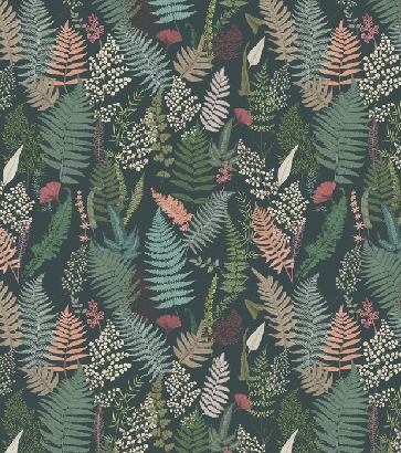 Papier peint feuille dense d'automne