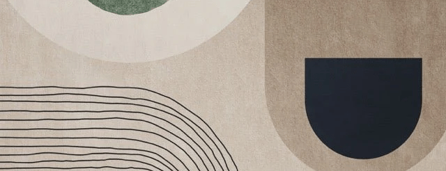 Papier peint arche esquisse géométrique, XXL, tendance