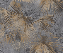 Papier peint panoramique palm vintage - Muralconcept