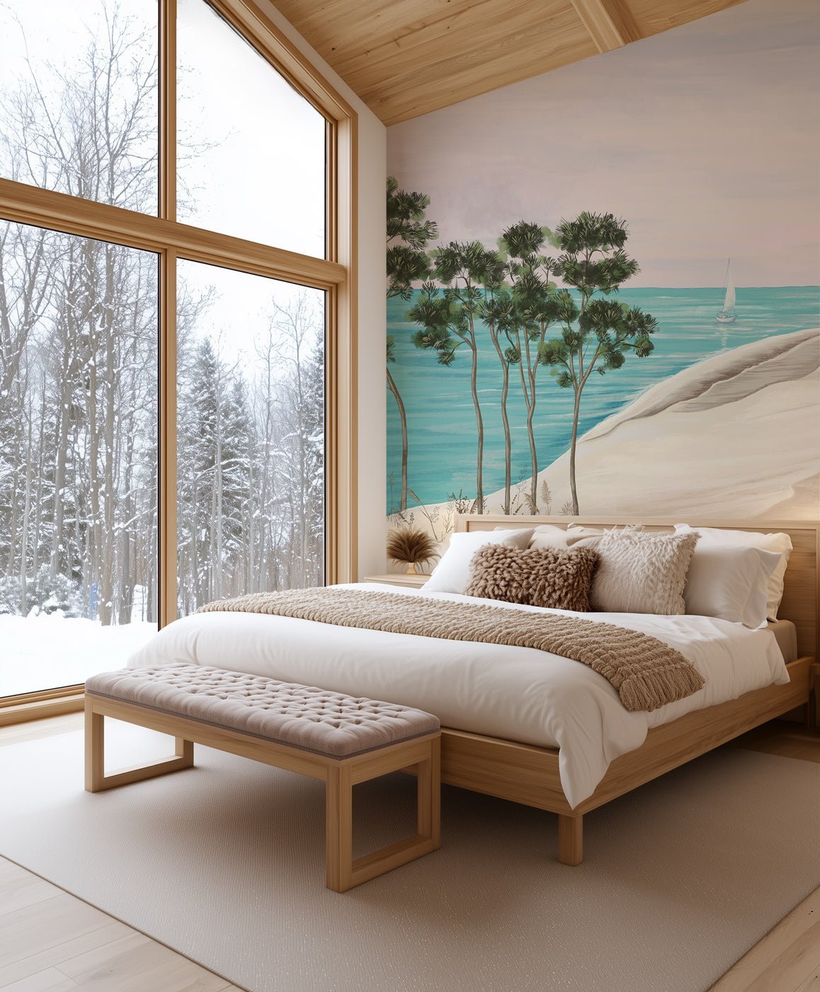 Papier peint panoramique – Dune du Pilat, XXL, tendance