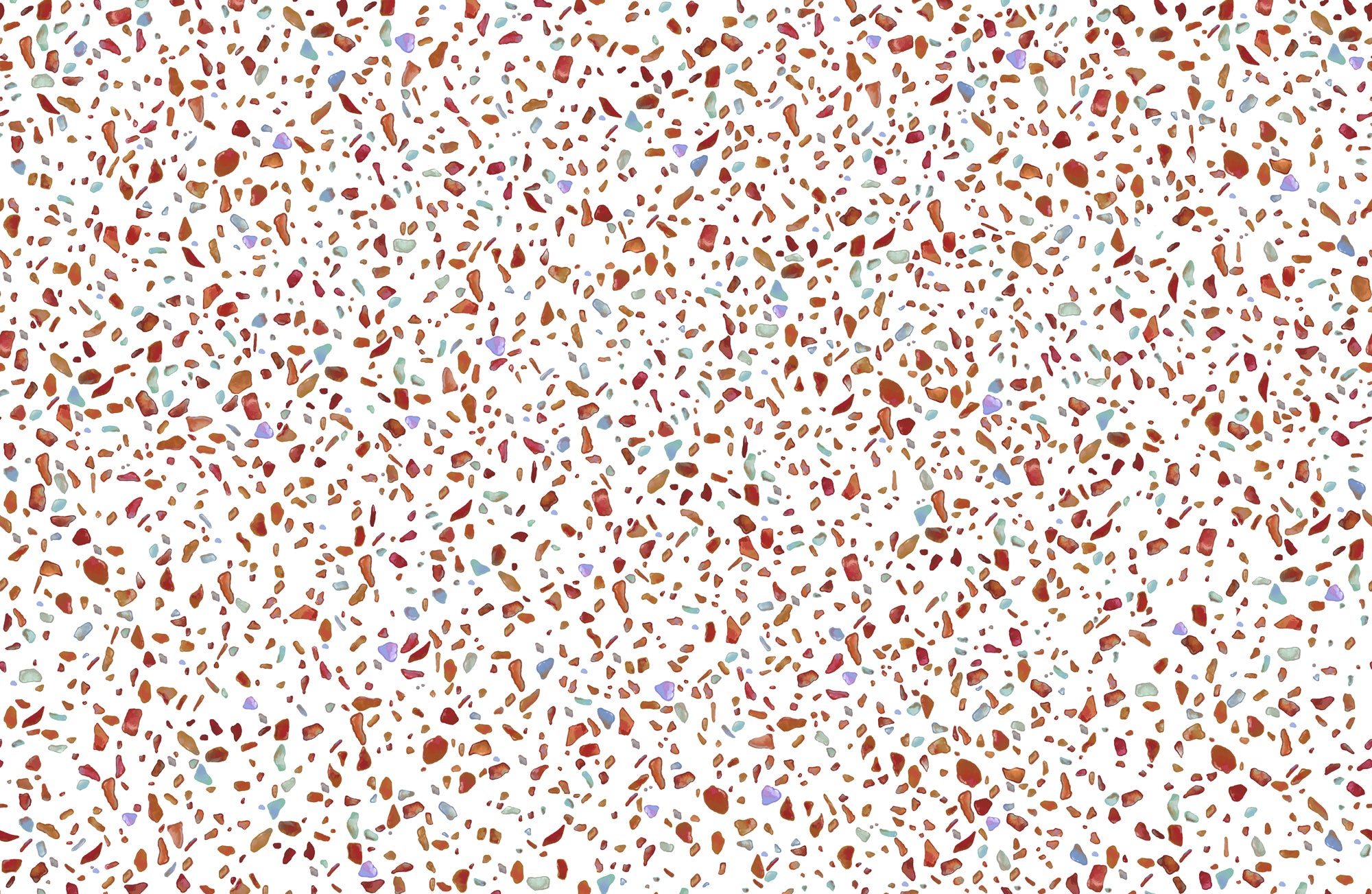 Papier peint effet terrazzo, mural concept, tendance