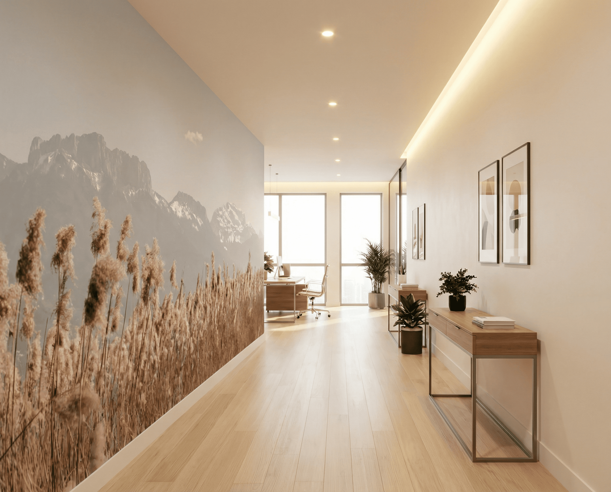 Photo wallpaper - La Tournette et au delà