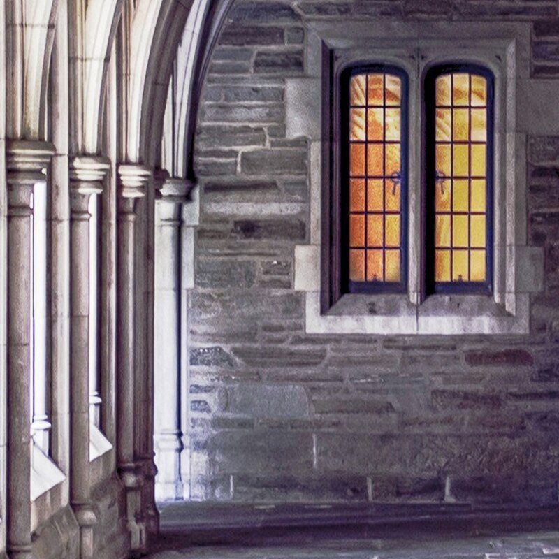 Papier peint Trompe l’œil alcôve cathédrale Parisienne - papier peint sur mesure francais - muralconcept