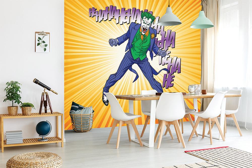 Orange Joker Comic Panoramic Wallpaper