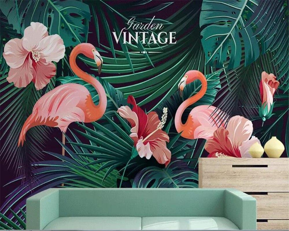Papier peint Vintage Jungle - papier peint sur mesure francais - muralconcept